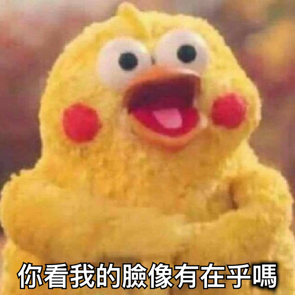 你看我的臉像有在乎嗎