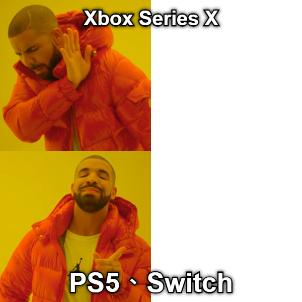 Xbox Series X PS5、Switch