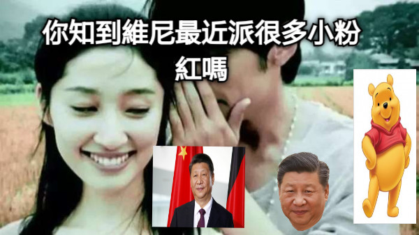 你知道維尼派很多小粉紅來臺灣嗎 你知到維尼最近派很多小粉紅嗎