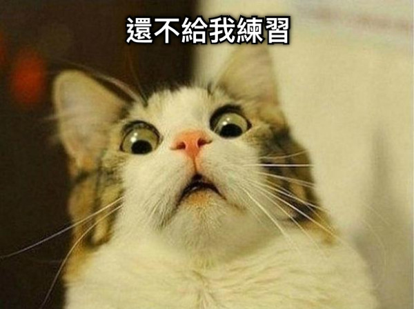還不給我練習