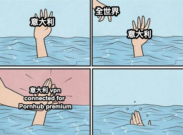 意大利 意大利 全世界 意大利 vpn connected for  Pornhub premium