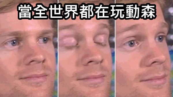 當全世界都在玩動森