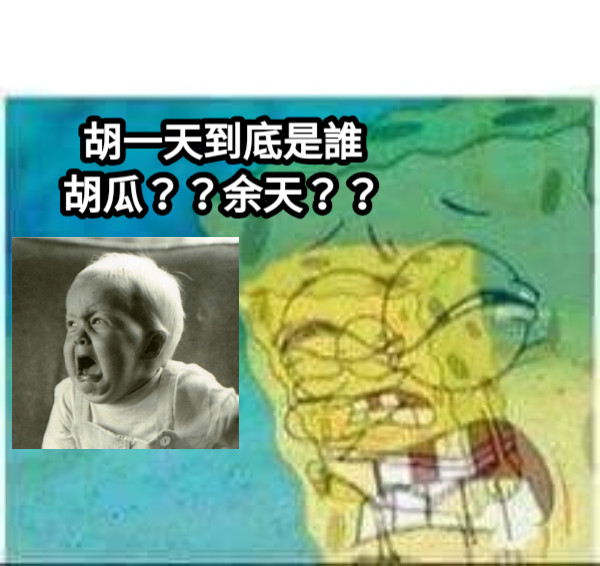 胡一天到底是誰 胡瓜？？余天？？