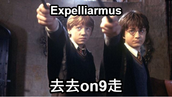 Expelliarmus 去去on9走