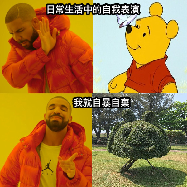 日常生活中的自我表演 我就自暴自棄