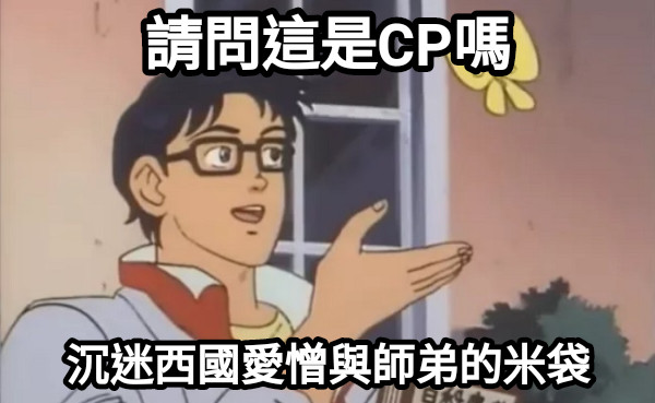 請問這是CP嗎 沉迷西國愛憎與師弟的米袋