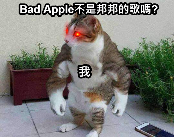 Bad Apple不是邦邦的歌嗎? 我