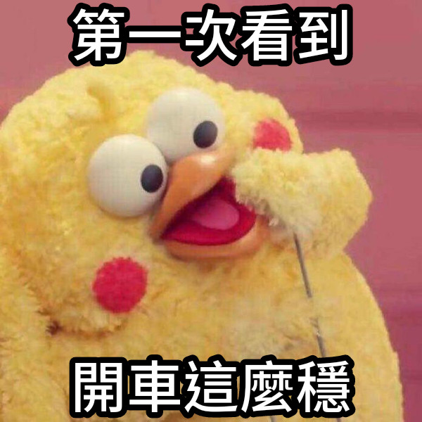 第一次看到 開車這麼穩
