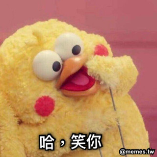 哈，笑你