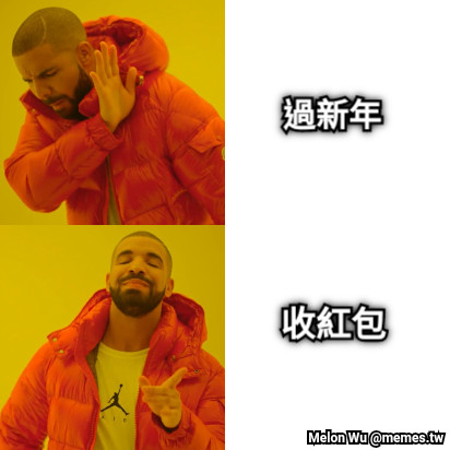 過新年 收紅包