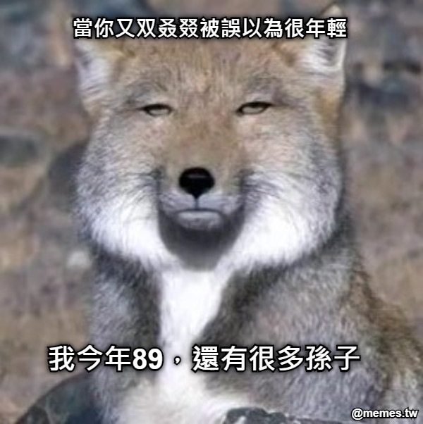 當你又双叒叕被誤以為很年輕 我今年89，還有很多孫子
