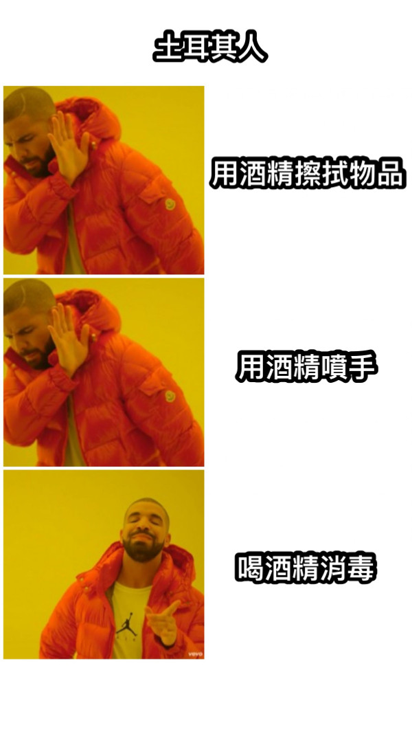 用酒精擦拭物品 喝酒精消毒 土耳其人 用酒精噴手