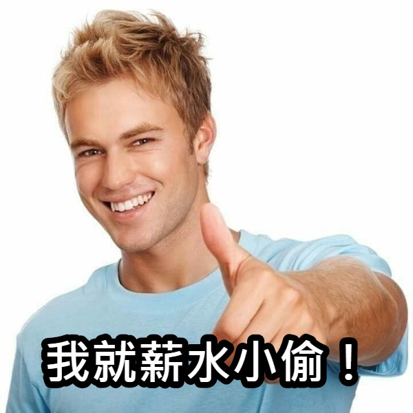 我就薪水小偷！